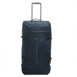 Σάκος – Βαλίτσα ταξιδιού τροχήλατος 76x40x29 σε μπλέ ύφασμα με 2 ρόδες 28MAR922